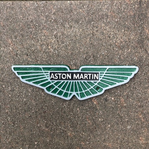 aston martin Cast Iron Sign