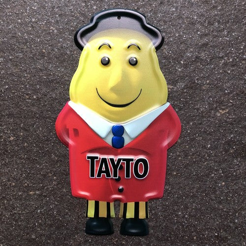 Tayto Man Metal Sign
