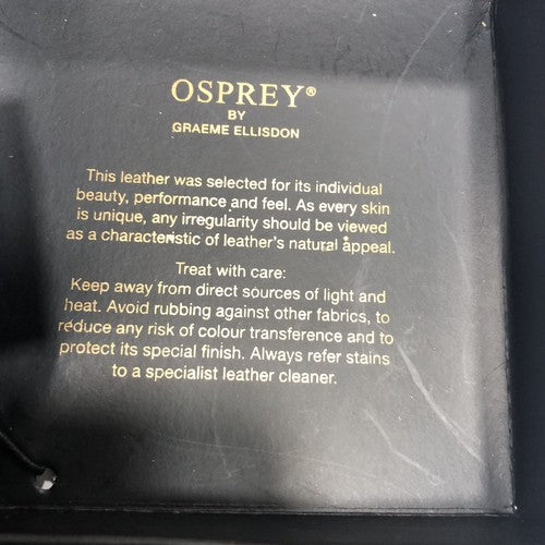 Osprey London Leather Heart Coin Purse