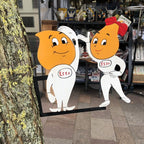 Mr & Mrs Esso Slick Wall Mounted Sign