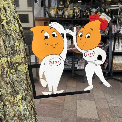 Mr & Mrs Esso Slick Wall Mounted Sign