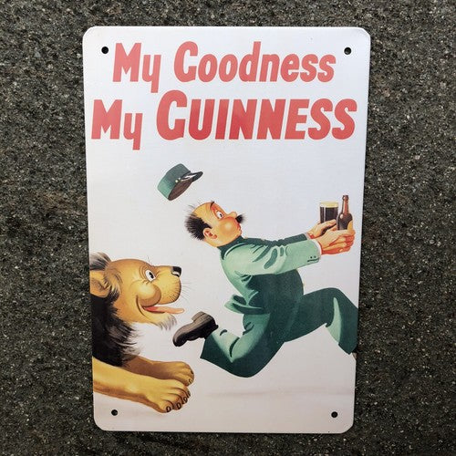 My Goodness My Guinness Metal Sign New Design