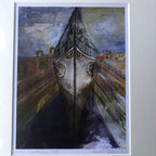 HMS Caroline A5 Acrylic Print Mounted â¦ Titled âStanding Tall â