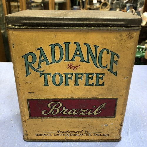 Radiance Brazil Toffee Very Rare Vintage Tin
