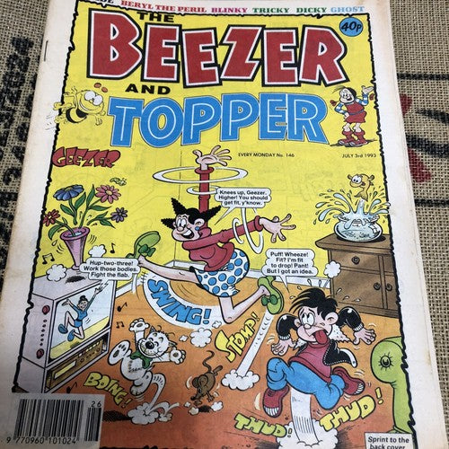 The Beeper and Topper 1990s Comic Of 5