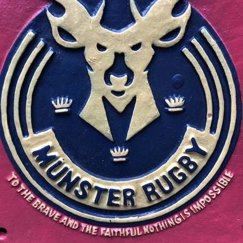 Munster Rugby Cast Iron Sign