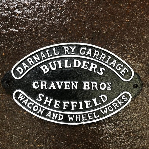 Darnallry Ry Carriage Builders Cast Iron