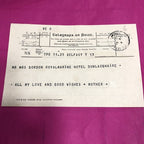 Luxury Greetings Telegrams & Standard Telegrams 1957