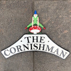 The Cornishman Cast Iron Sign