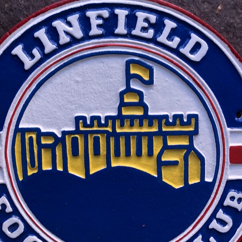 Linfield Cast Iron Sign