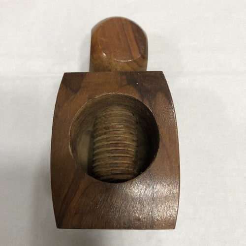 Nutcracker Vintage Screw Wooden Square