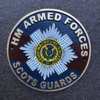 HM Armed Forces Scots Guards Cast Iron Sign