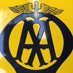 AA Garage Enamel Sign