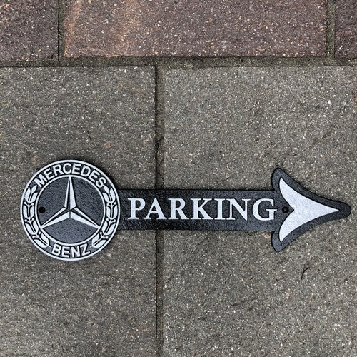 Mercedes Parking Iron Cast Iron