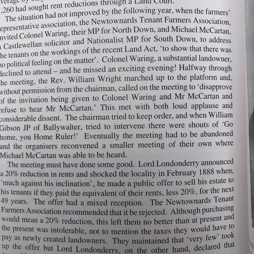 Newtown A History Of Newtownards By Trevor Mccavery