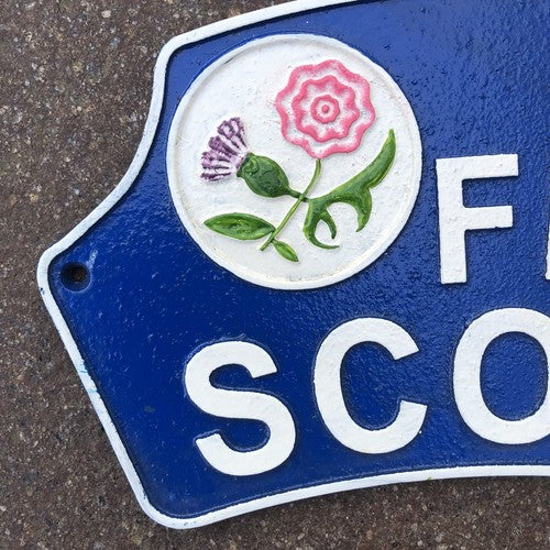 Flying Scotsman Cast Iron Sign