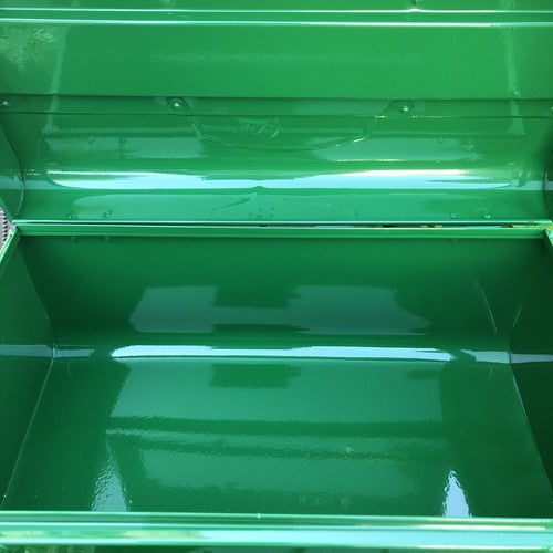 John Deere Metal Tool Box