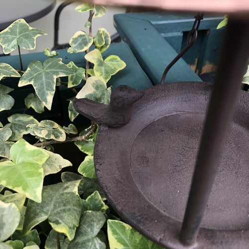 Copper Roofed Bird Feeder