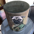 Dog Fabric Foot Rest And Stool