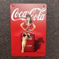 Coca Cola Lady Red Polka Dress New Design