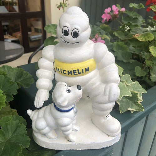 Michelin Man With His Dog