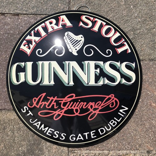 Guinness Dome Sign Metal