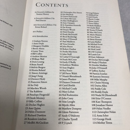 Lifelines New And Collected Favourite Poems