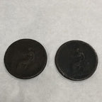 George 3 RD Copper Penny Coins