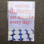 Guinness 5 Million Are Enjoyed Every Day Tin Sign