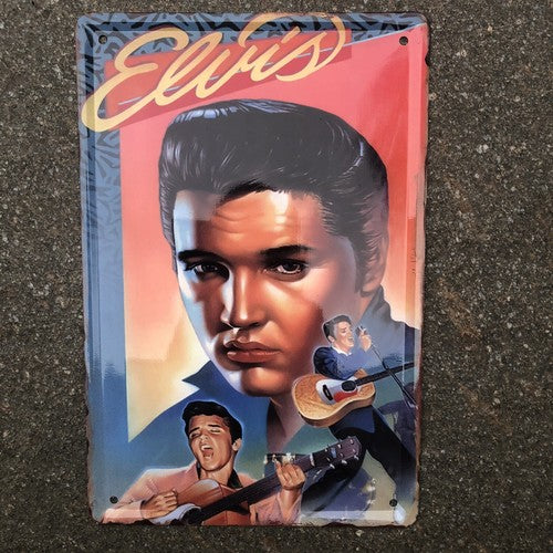 Elvis Metal Sign New Design