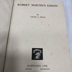 Annie S Swan Robert Martins Lesson