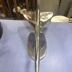 Concorde Large Polished Aluminium Model On Base