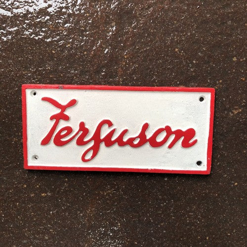 Ferguson Cast Iron Sign See All Photos