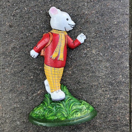 Rupert The Bear Cast Iron Doorstop