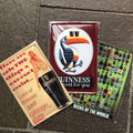 Bundle Of 3 Metal Drink Signs