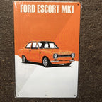 Ford Escort MK 1 Metal Sign