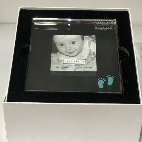 Spaceform Mini Frame Baby Feet 4 Inches Square Boxed