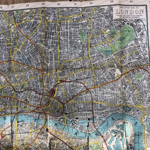 Tape Indicator Map Of London S P C K