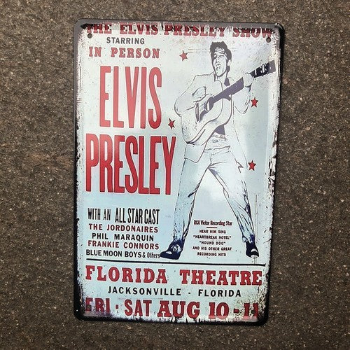 Elvis Presley Metal Sign New Design