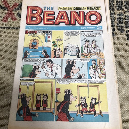 Beano Bundle Of Four 1973 Comics