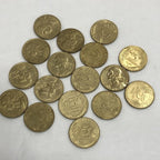 France 5 Centimetres Aluminium Bronze Coins