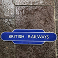 British Railways Enamel Sign