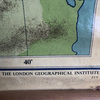 Philips Antique Wall Map If Tanganyika 1959âwall  Map