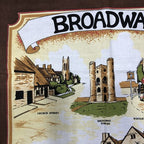 In The Cotswolds Broadway Vintage Tea towel