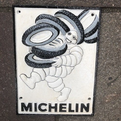 Michelin Cast Iron Sign