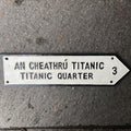 Titanic Cast Iron Sign Large