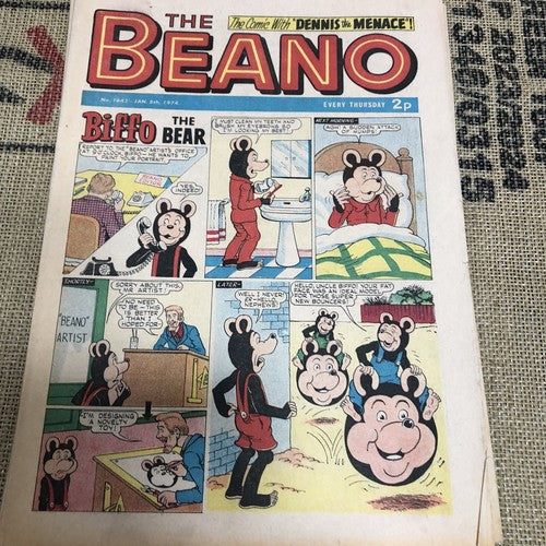 Beano Bundle Of Four 1974s Comics