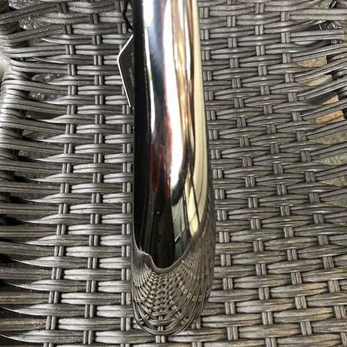 Horse Head Nickel Shoe Horn 53x 9 X5 Cms