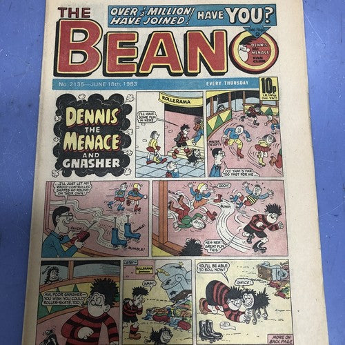 Beano 5 Comics 1983 Nos 2134-2138
