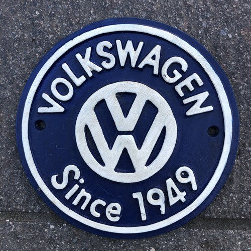 VW Cast Iron Sign Bundle